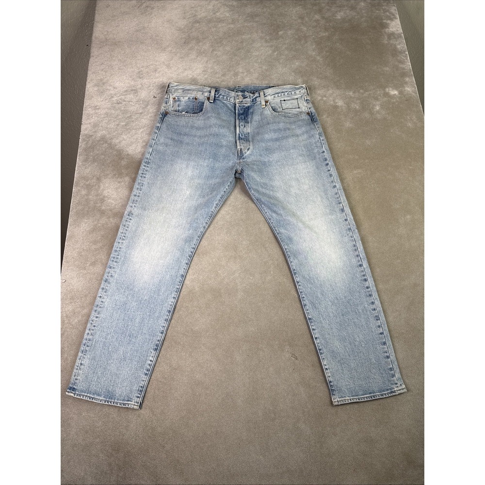 Levi's 501 ST Slim Tapered 40x32 Fresh Leaves Justin Timberlake Jeans